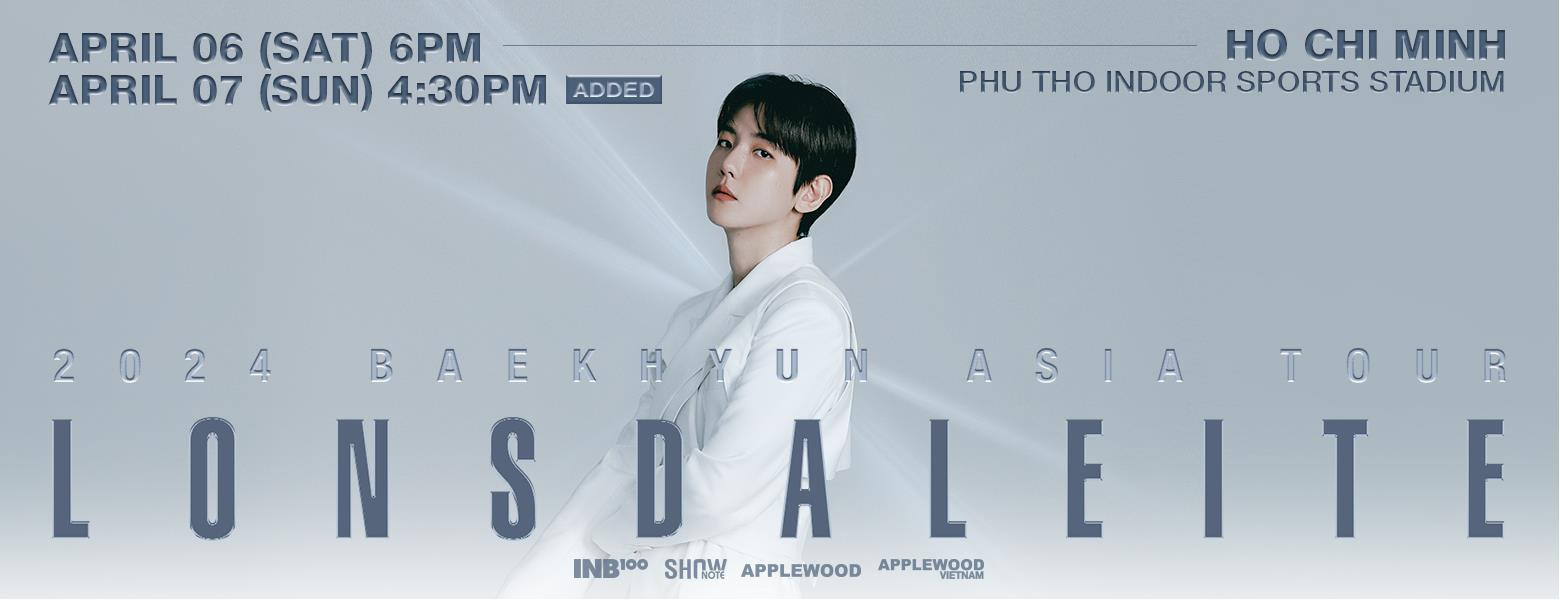 2024 BAEKHYUN [Lonsdaleite] IN HO CHI MINH