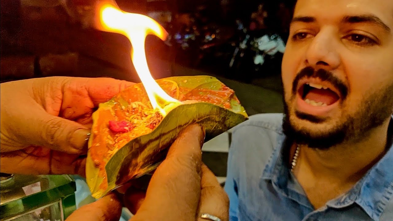 Cận cảnh Fire Paan khi đang cháy