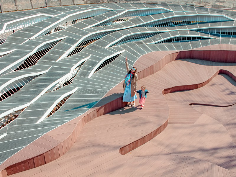 Cầu thang xoắn ốc 'Anyang Peak'