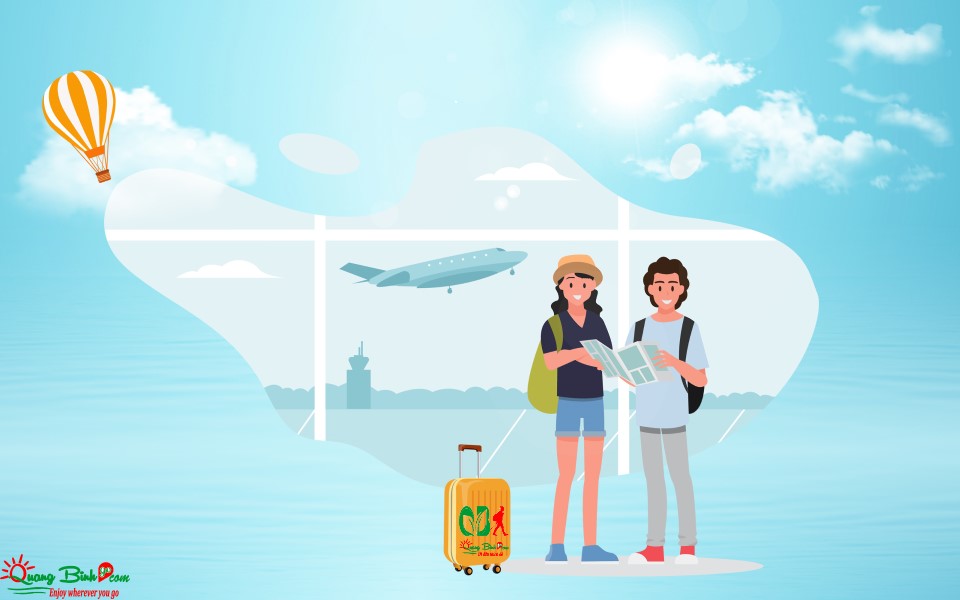 Đoàn du khách đi tour của công ty lữ hành uy tín