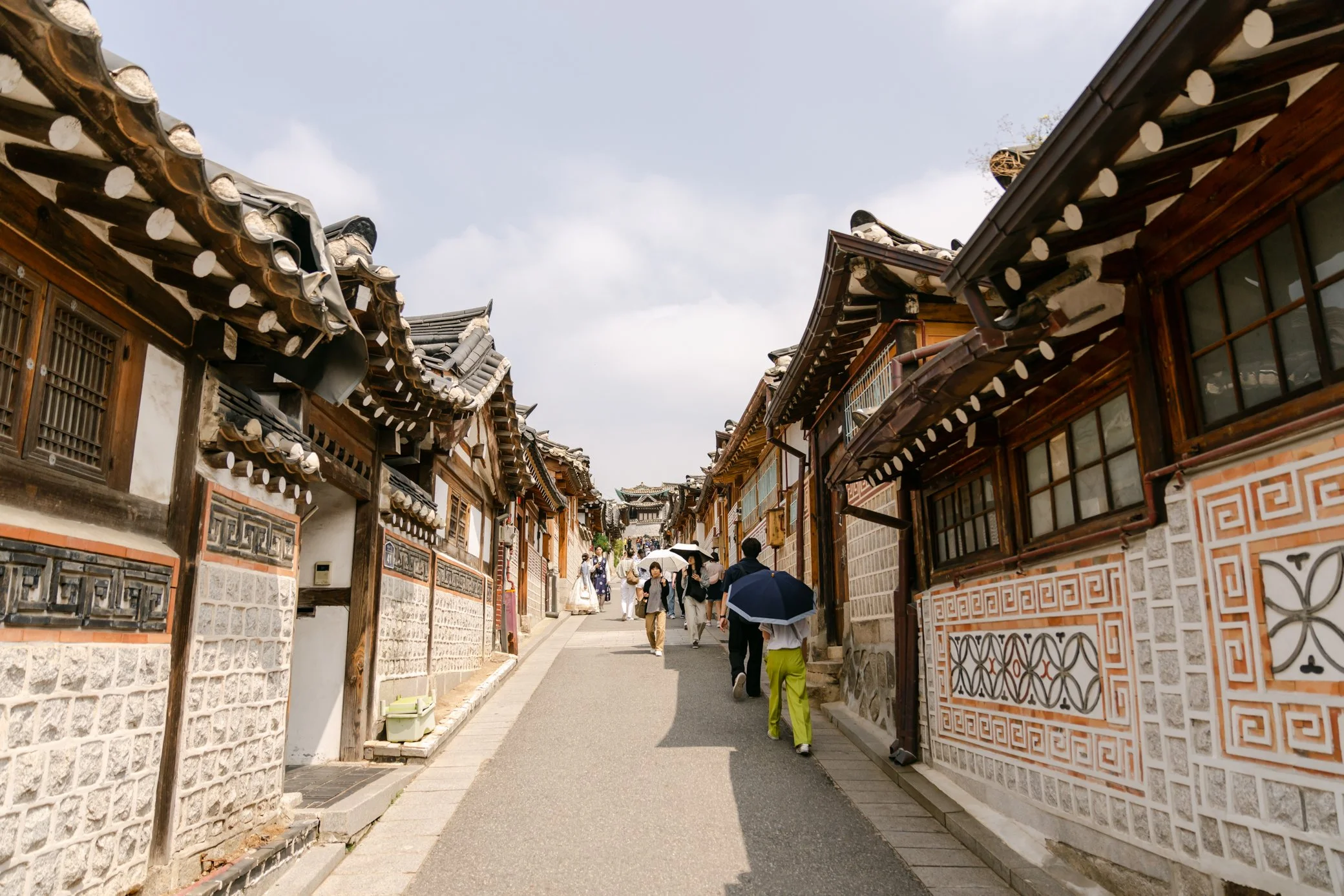 Góc phố đẹp ở làng Bukchon