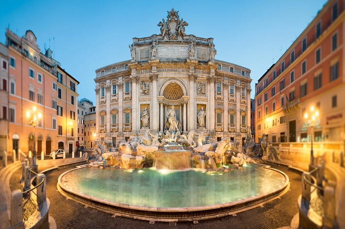 Bên trong Đền Pantheon với kiến trúc mái vòm độc đáo