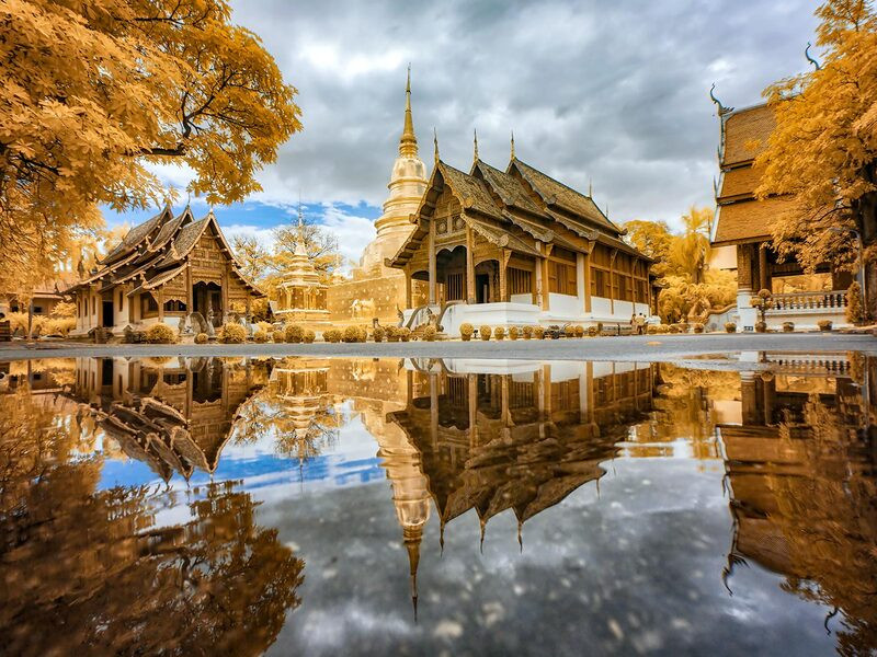 Ngôi đền Wat Phrasingh trang nghiêm