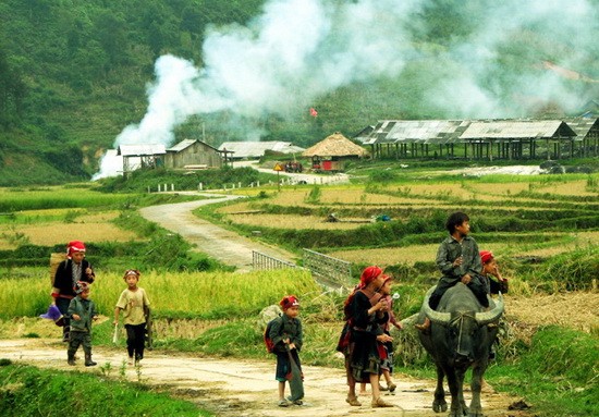 Ngôi làng nhỏ bình yên