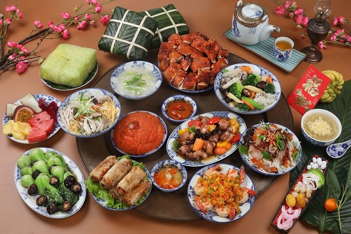 Mâm cơm truyền thống Việt Nam