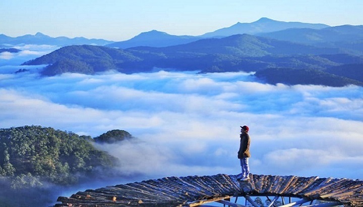 Săn mây bình minh Đà Lạt
