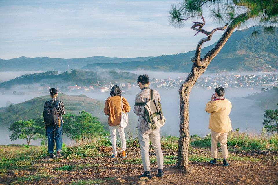 Khung cảnh Đà Lạt yên bình