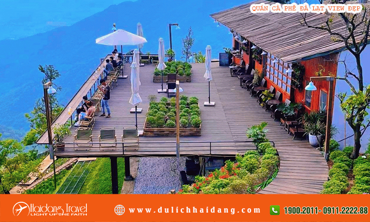 Quán cà phê với view đẹp ở Đà Lạt