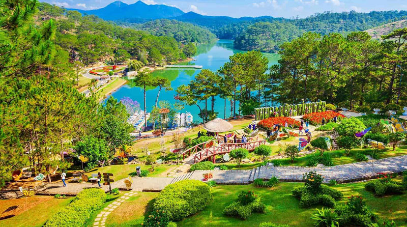 Phong cảnh hữu tình ở Đà Lạt