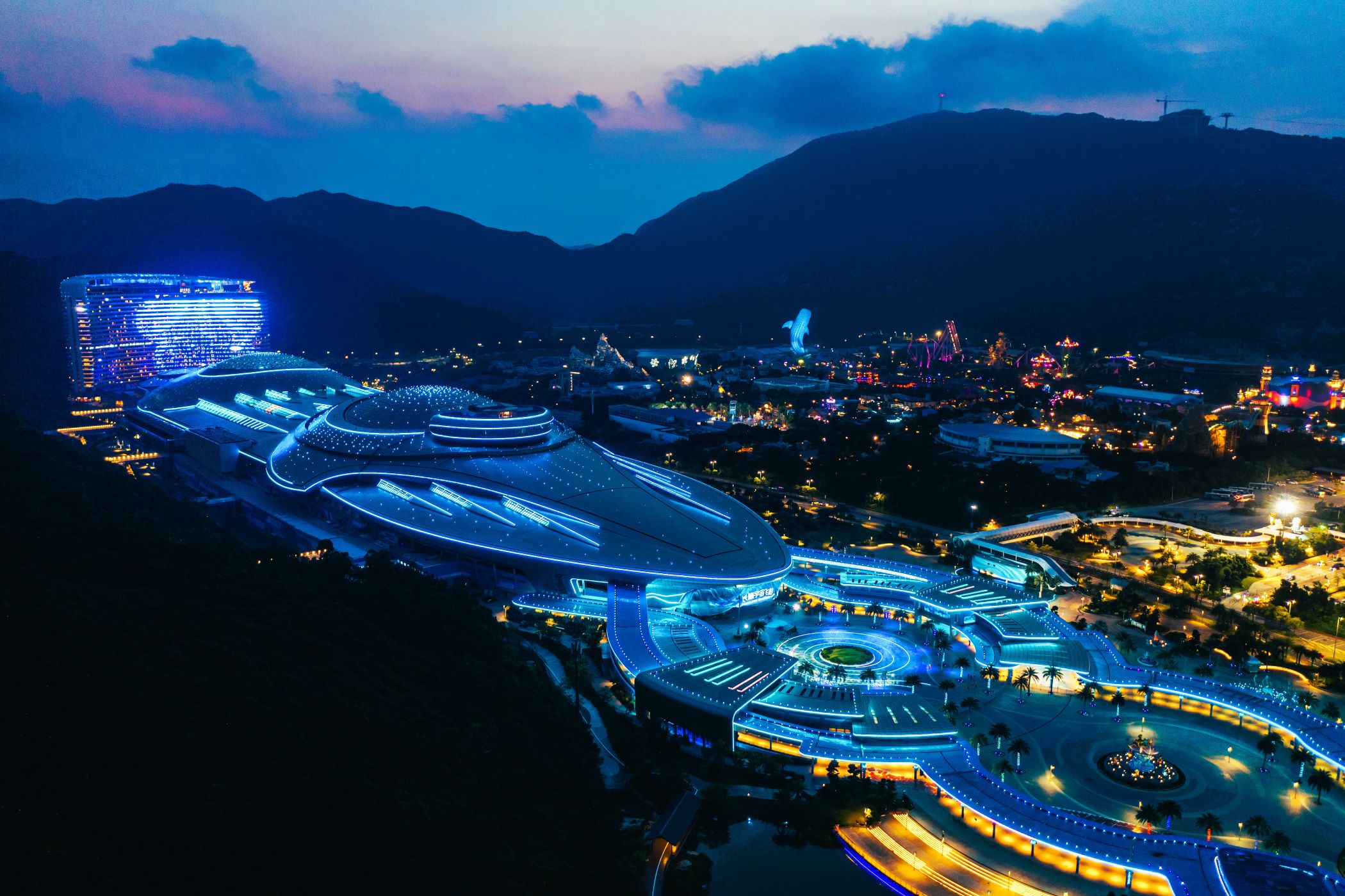Toàn cảnh Chimelong Ocean Kingdom