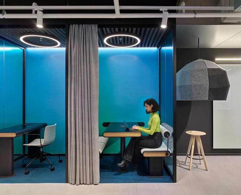 Một phòng khách riêng tư với thiết kế tinh tế