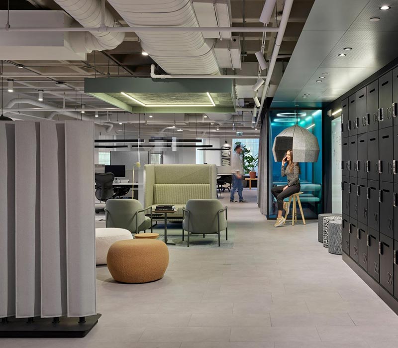 Góc thư giãn sang trọng với ánh sáng dịu nhẹ