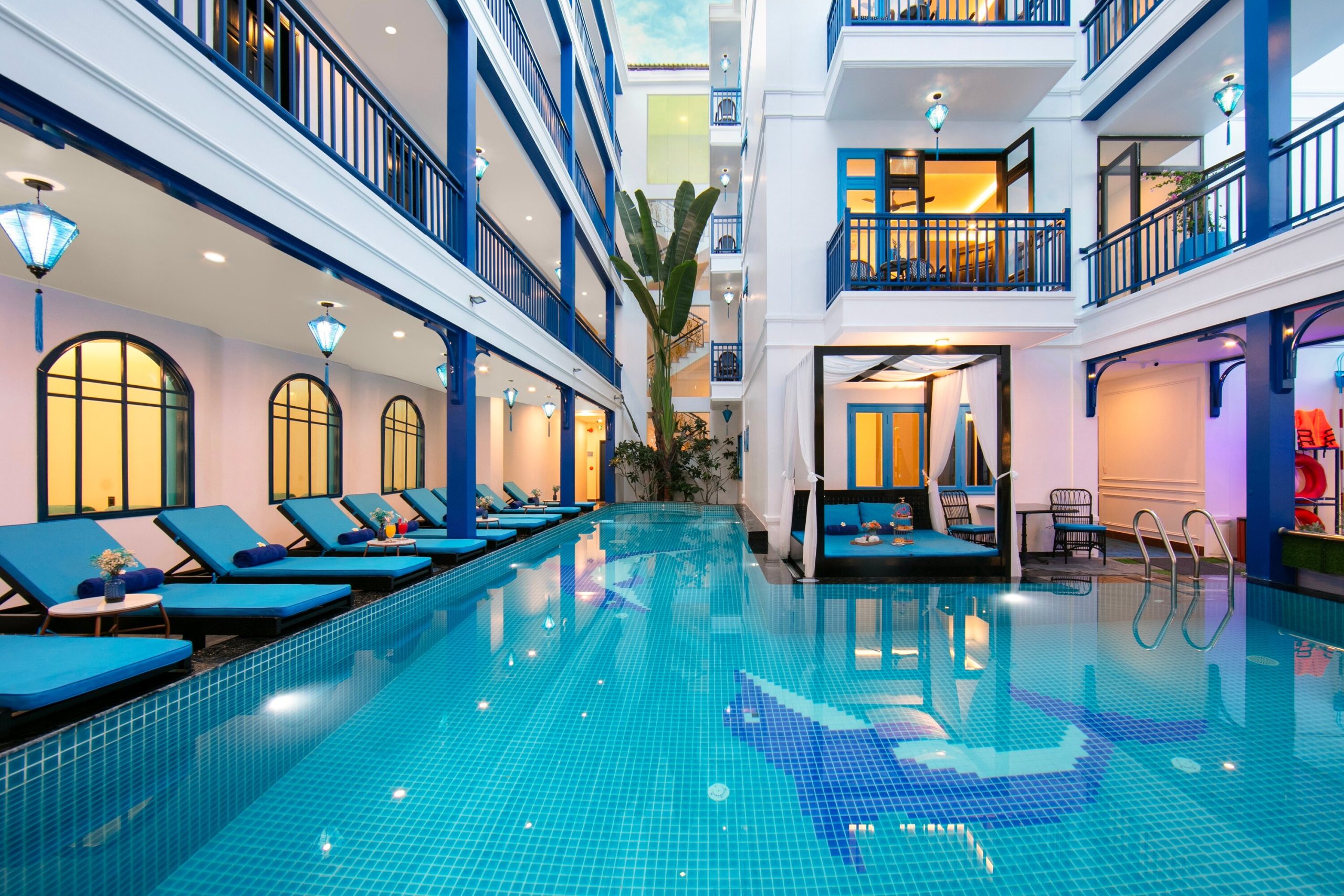 Một góc homestay gần biển tại An Bàng