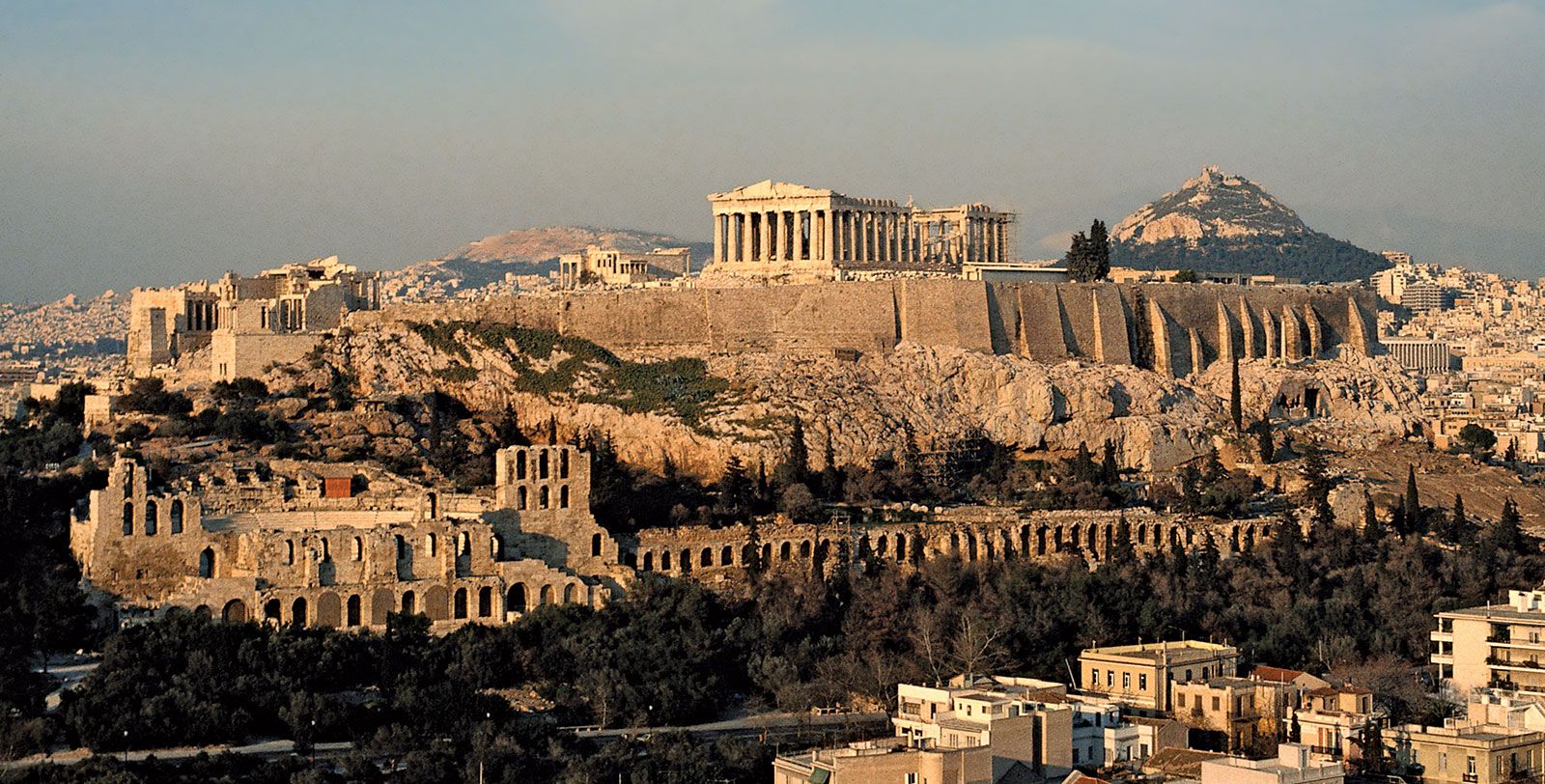 Đền Parthenon trên Acropolis, Athens
