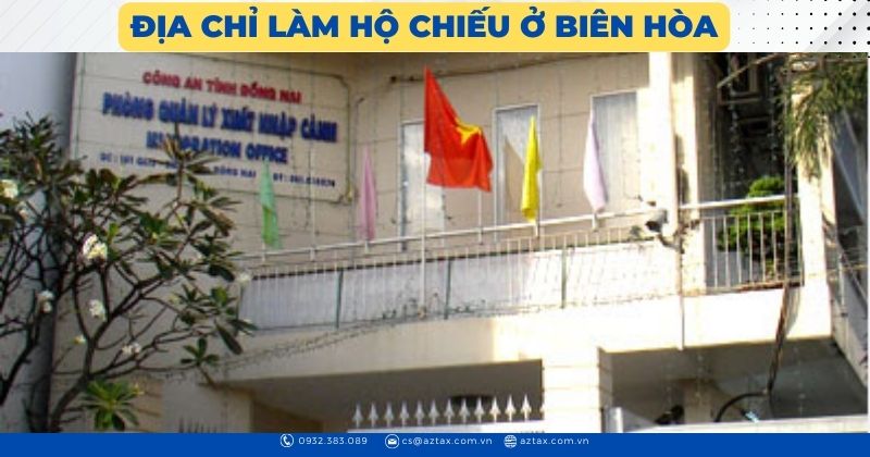 Exterior of Immigration Office, Dong Nai