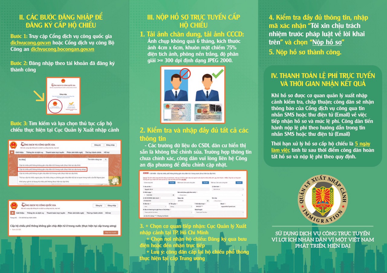 Opening a new passport