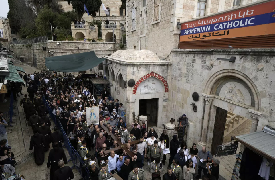 Mùa Phục sinh vắng khách ở Jerusalem