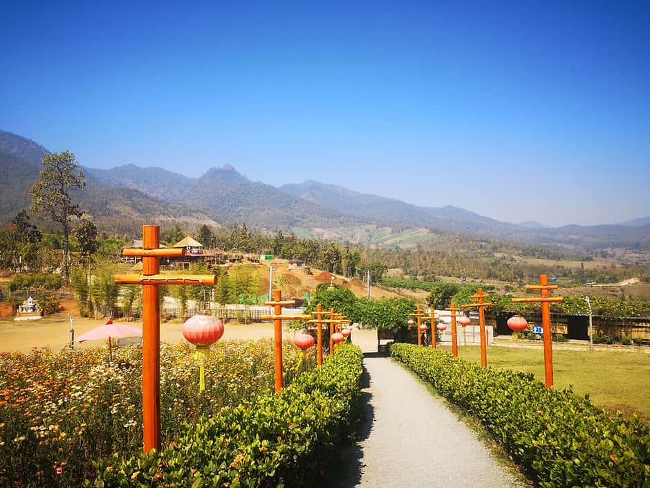 Thung lũng xanh mướt ở Pai