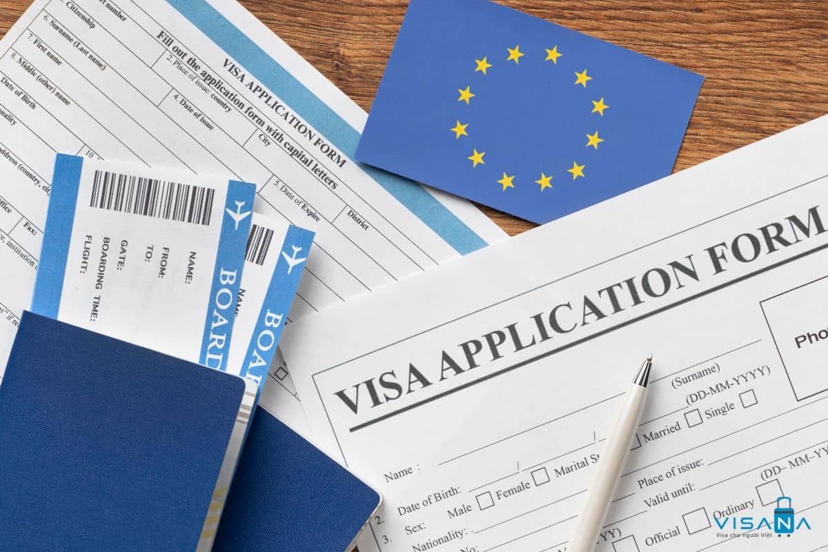 Visa Schengen trong hộ chiếu