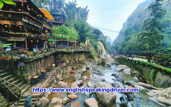 Thác Tiên Sa trước cơn lũ
