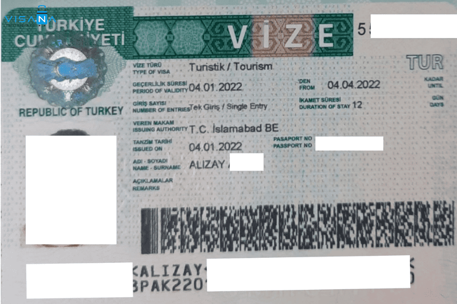 Hộ chiếu và visa Thổ Nhĩ Kỳ