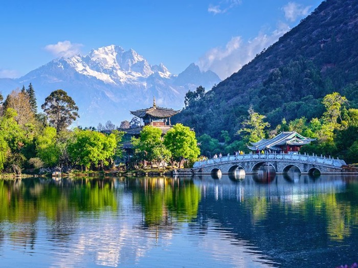 Lệ Giang cổ trấn với kiến trúc truyền thống